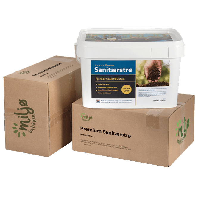 Hovedbilde Premium Sanitærstrø kombipakke